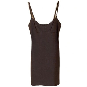 BCBG Gray Sleeveless Dress